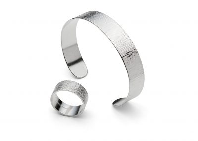 Texture Ring & Cuff Bracelet